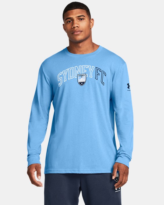 Men's SFC Long Sleeve Graphic T-Shirt in Blue image number 0